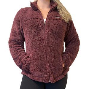 Columbia Women's Cloudy Day Full Zip Fleece Size Medium